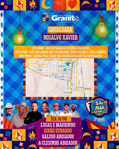 Cavalgada Rosalvo Xavier emociona Granito e celebra as raízes nordestinas no São João 2025