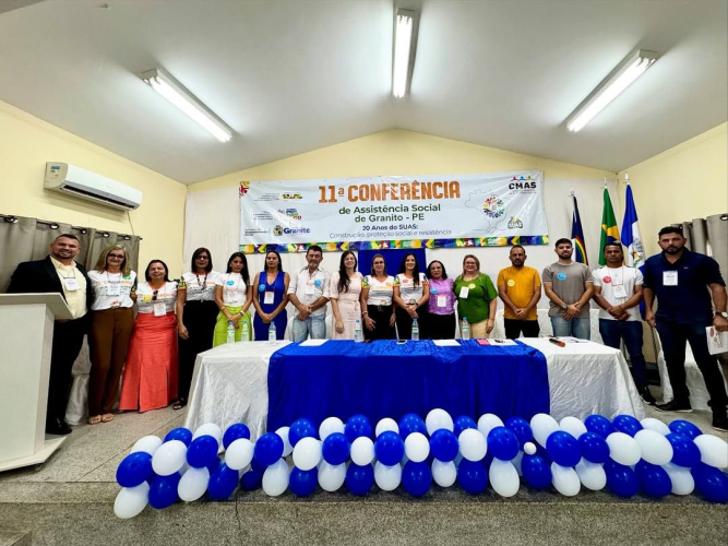Granito realiza 11ª Conferência Municipal de Assistência Social com foco nos 20 anos do SUAS