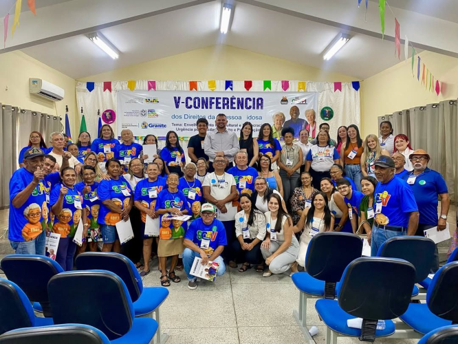Granito realiza a V Conferência dos Direitos da Pessoa Idosa com foco em equidade, participação e dignidade