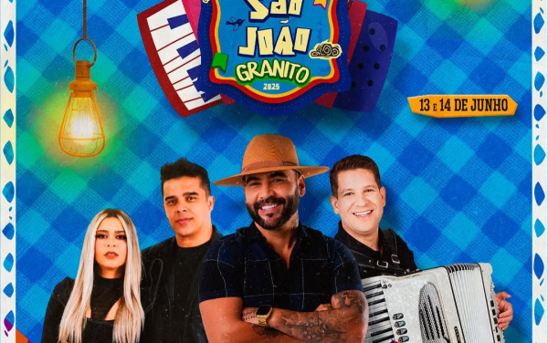 São João de Granito agita o Parque de Exposição nos dias 13 e 14 de junho