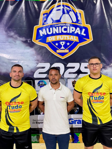 Campeonato Municipal de Futsal Masculino 2025 é oficialmente aberto em Granito