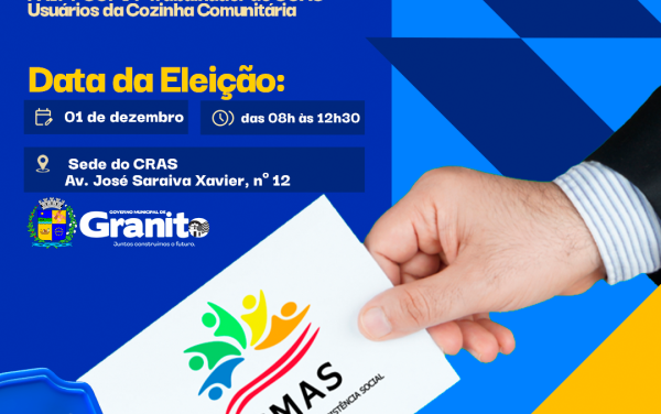Granito realiza processo eleitoral para composição dos Conselhos Municipais